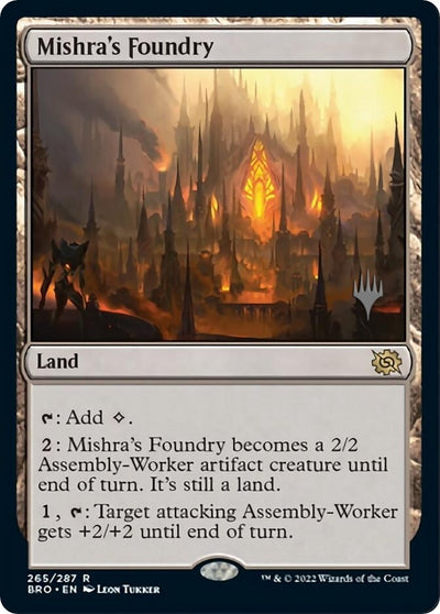 Mishra's Foundry (265) (PPBRO)