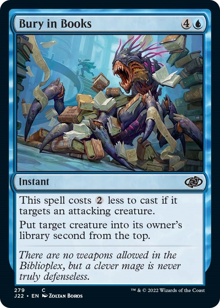 Image for Bury in Books (279) (J22) - Magic: The Gathering