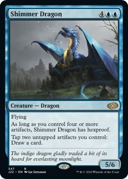 Image for Shimmer Dragon (347) (J22) - Magic: The Gathering