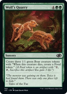 Image for Wolf's Quarry (740) (J22) - Magic: The Gathering