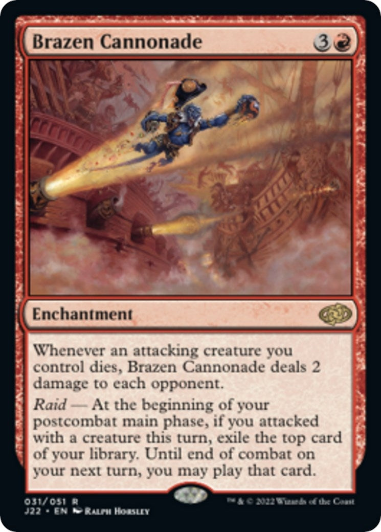 Image for Brazen Cannonade (31) (J22) - Magic: The Gathering