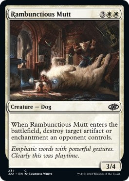 Image for Rambunctious Mutt (231) (J22) - Magic: The Gathering