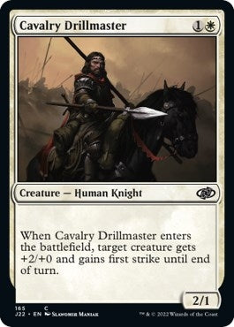 Image for Cavalry Drillmaster (165) (J22) - Magic: The Gathering