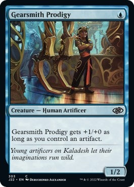 Image for Gearsmith Prodigy (303) (J22) - Magic: The Gathering