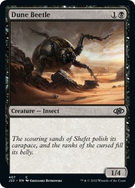 Image for Dune Beetle (407) (J22) - Magic: The Gathering