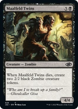 Image for Maalfeld Twins (438) (J22) - Magic: The Gathering