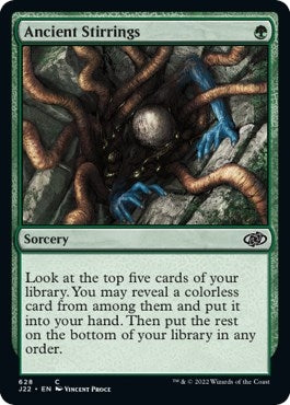 Image for Ancient Stirrings (628) (J22) - Magic: The Gathering