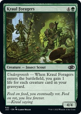 Image for Kraul Foragers (682) (J22) - Magic: The Gathering
