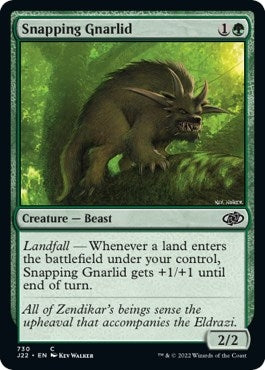 Image for Snapping Gnarlid (730) (J22) - Magic: The Gathering