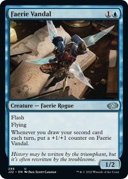 Image for Faerie Vandal (296) (J22) - Magic: The Gathering