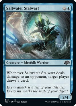 Image for Saltwater Stalwart (342) (J22) - Magic: The Gathering