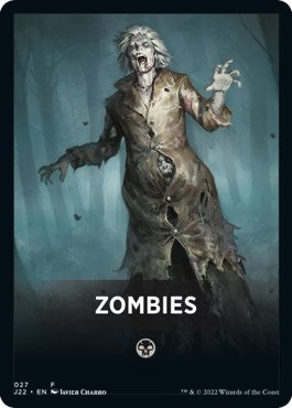 Image for Zombies Theme Card (27) (J22) - Magic: The Gathering