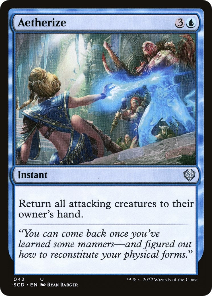 Image for Aetherize (42) (SCD) - Magic: The Gathering