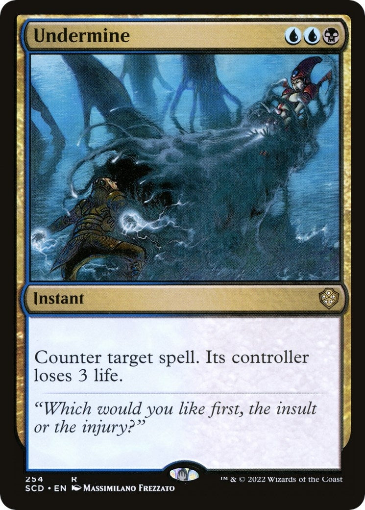 Image for Undermine (254) (SCD) - Magic: The Gathering