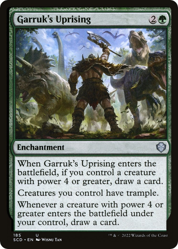 Image for Garruk's Uprising (185) (SCD) - Magic: The Gathering