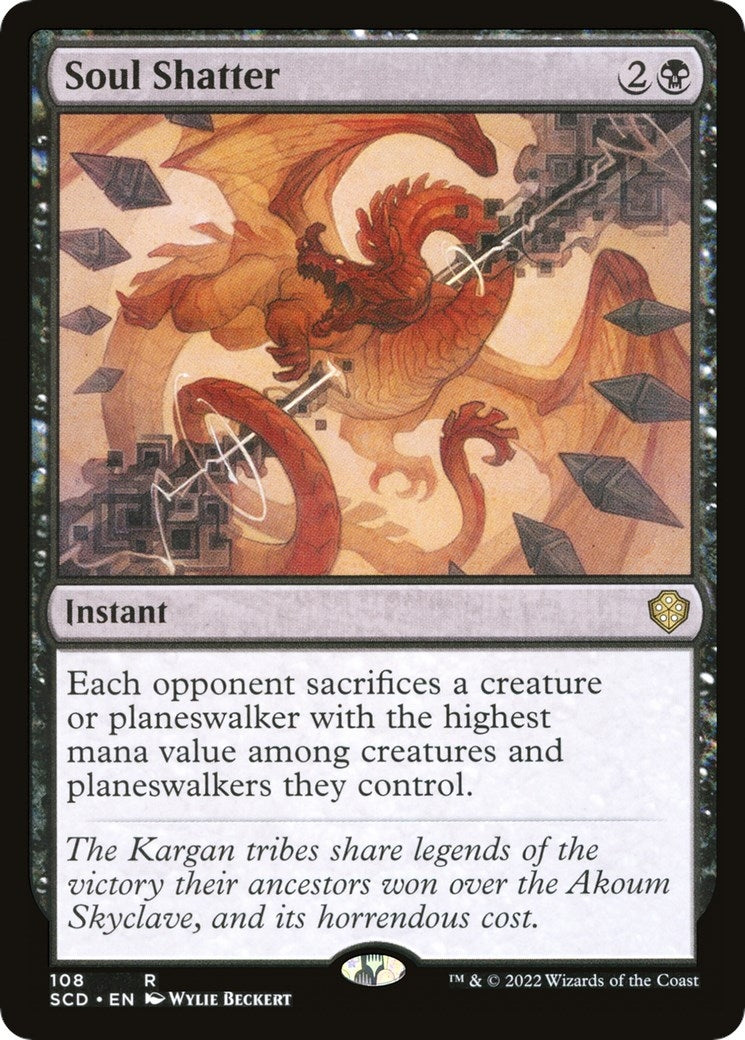 Image for Soul Shatter (108) (SCD) - Magic: The Gathering
