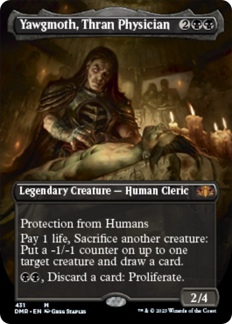 Image for Yawgmoth, Thran Physician (Borderless) (431) (DMR) - Magic: The Gathering