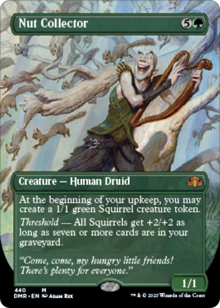 Image for Nut Collector (Borderless) (440) (DMR) - Magic: The Gathering