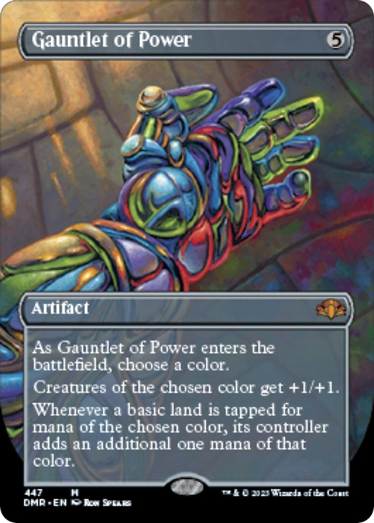 Image for Gauntlet of Power (Borderless) (447) (DMR) - Magic: The Gathering
