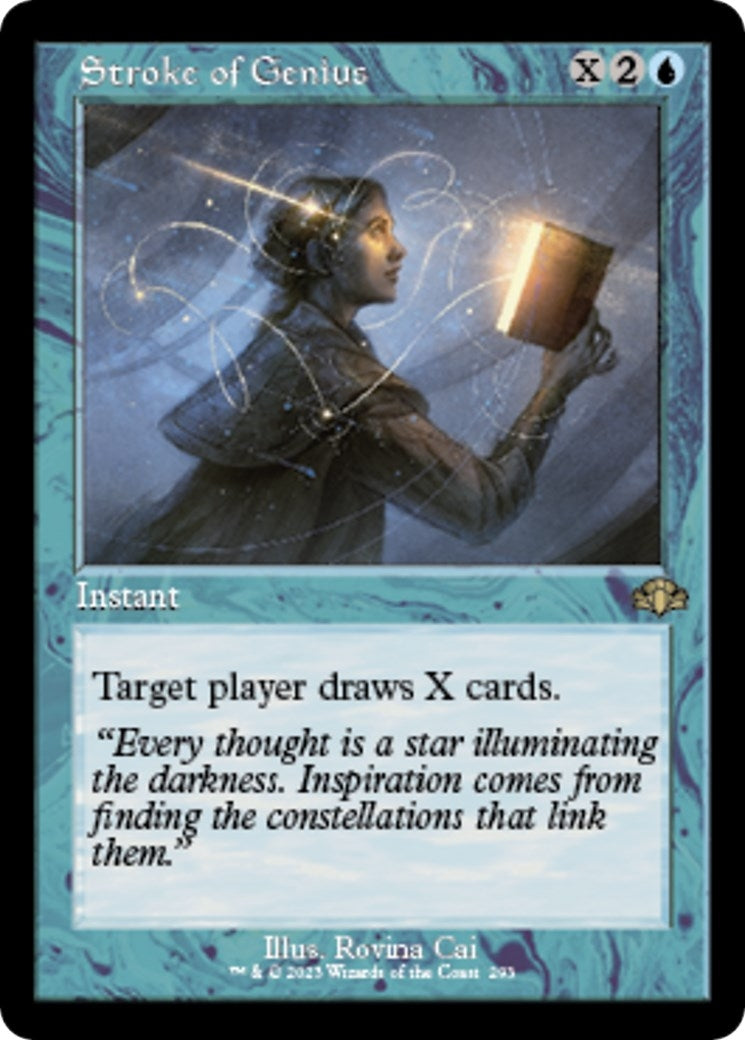 Image for Stroke of Genius (Retro Frame) (293) (DMR) - Magic: The Gathering