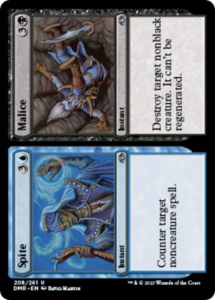 Image for Spite // Malice (208) (DMR) - Magic: The Gathering