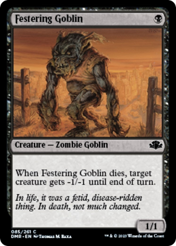 Image for Festering Goblin (85) (DMR) - Magic: The Gathering