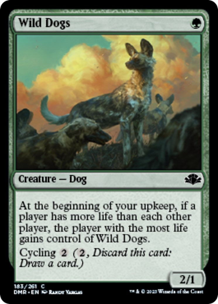 Image for Wild Dogs (183) (DMR) - Magic: The Gathering