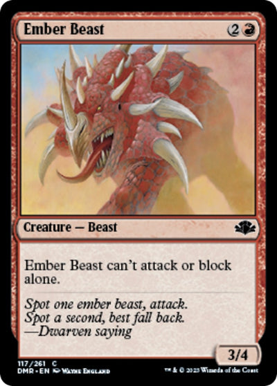 Ember Beast (117) (DMR)