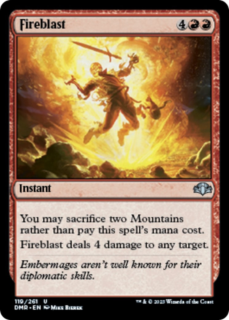 Fireblast (119) (DMR) Japanese