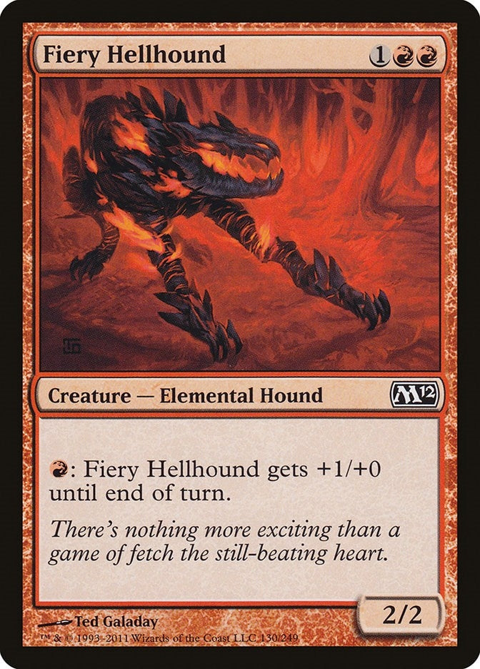 Fiery Hellhound (130) (M12)