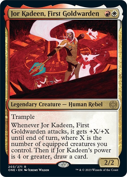 Image for Jor Kadeen, First Goldwarden (203) (ONE) - Magic: The Gathering