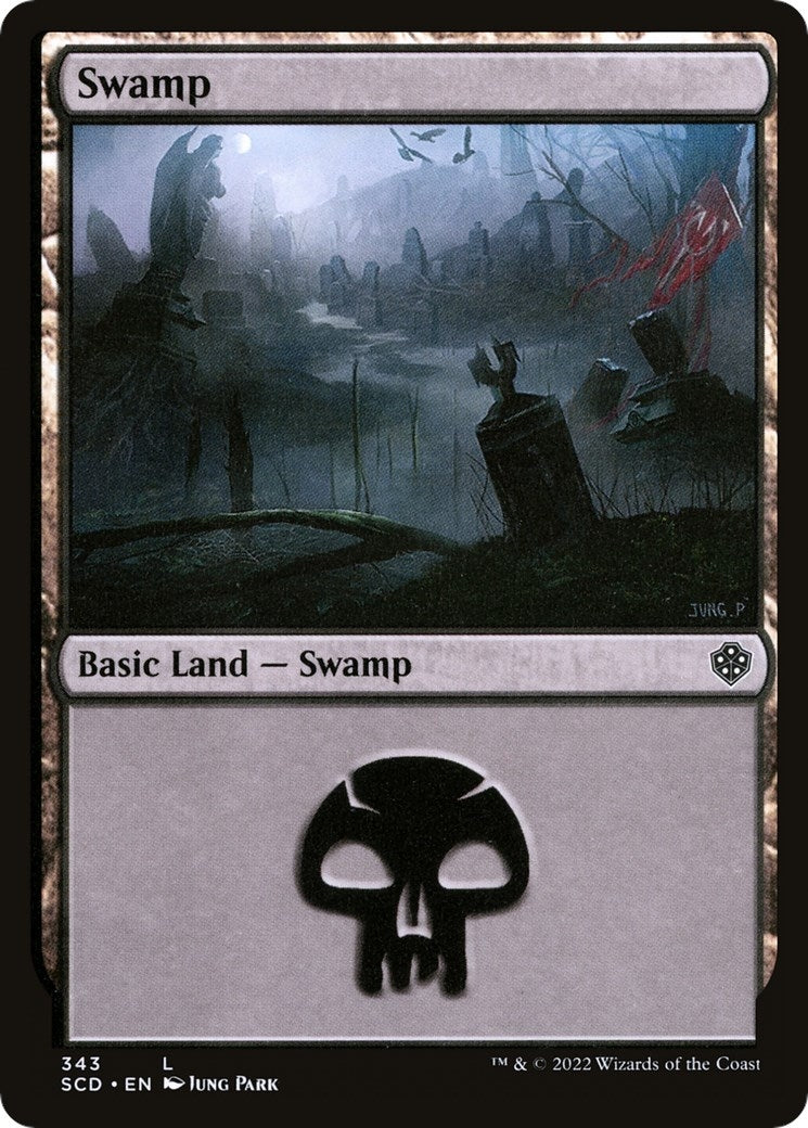Image for Swamp (343) (343) (SCD) - Magic: The Gathering