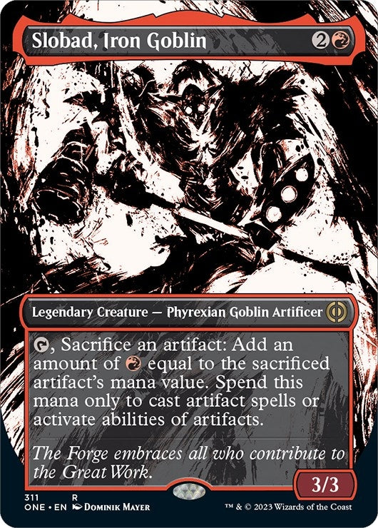 Slobad, Iron Goblin (Showcase) (311) (ONE) Japanese