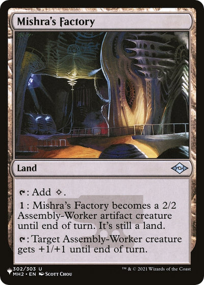 Mishra's Factory (MH2) (302/303) (LIST)