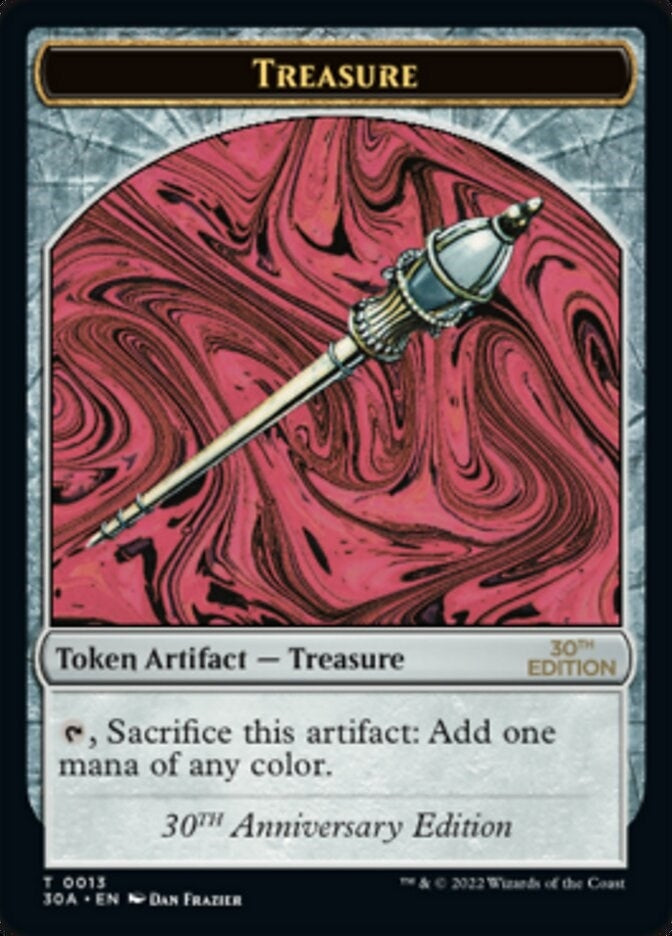 Image for Treasure (0013) Token (13) (30A) - Magic: The Gathering