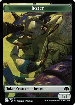 Image for Insect // Squirrel Double-Sided Token (10 // 13) (DMR) - Magic: The Gathering