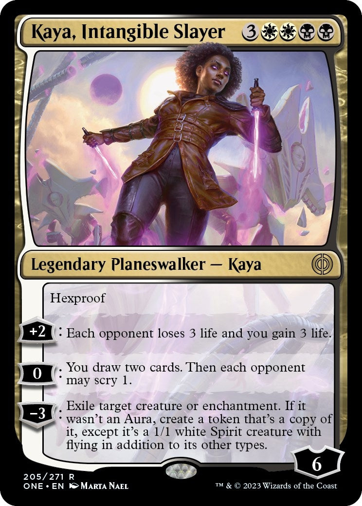 Image for Kaya, Intangible Slayer (205) (ONE) - Magic: The Gathering