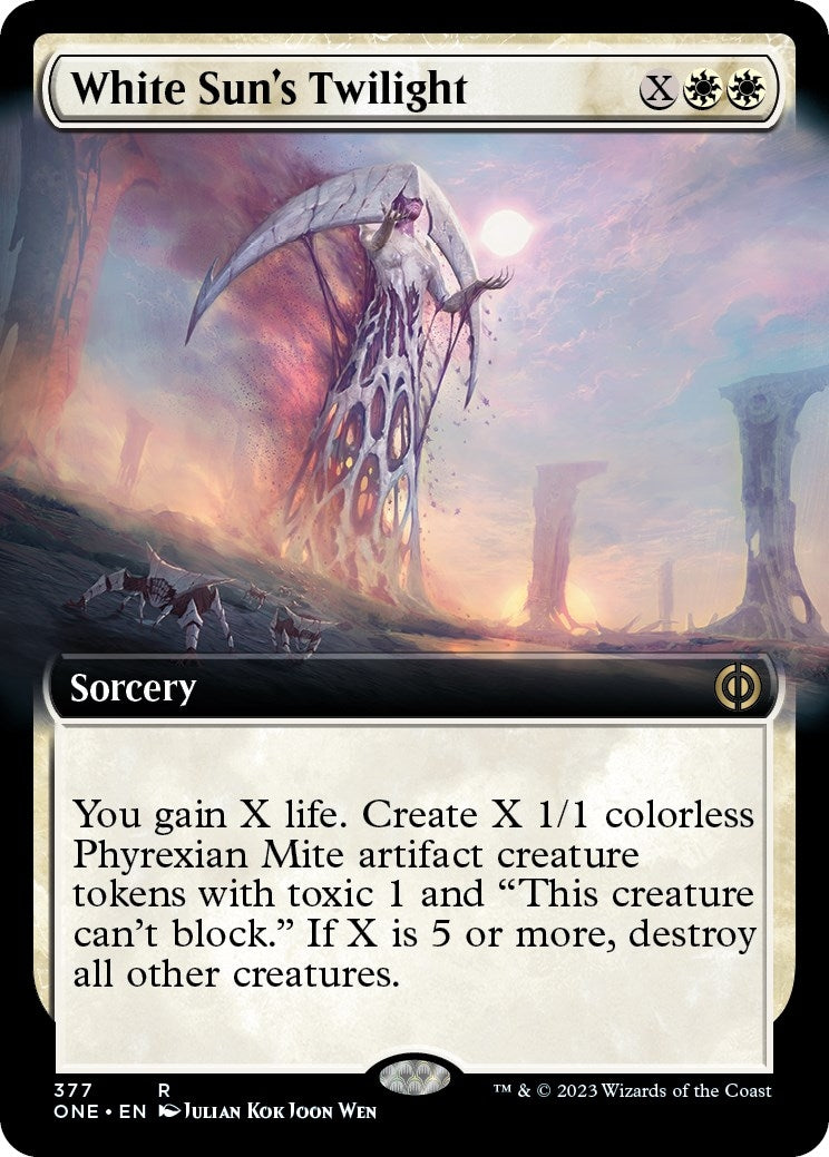 Image for White Sun's Twilight (Extended Art) (377) (ONE) - Magic: The Gathering