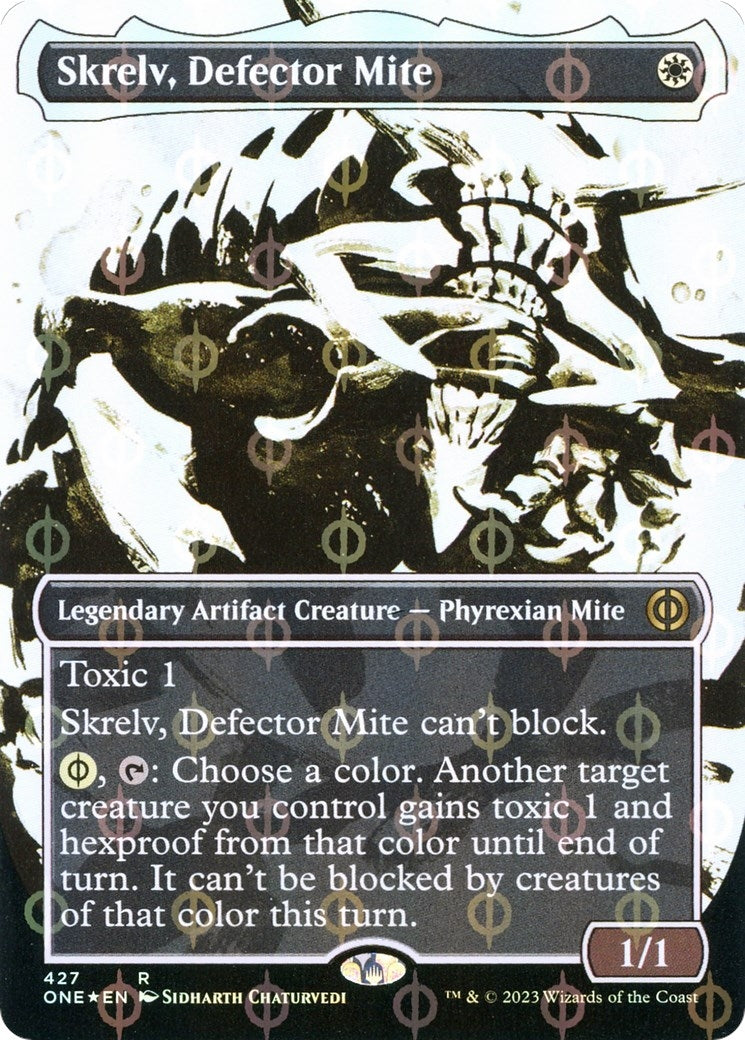 Image for Skrelv, Defector Mite (Showcase) (Step-and-Compleat Foil) (427) (ONE) - Magic: The Gathering