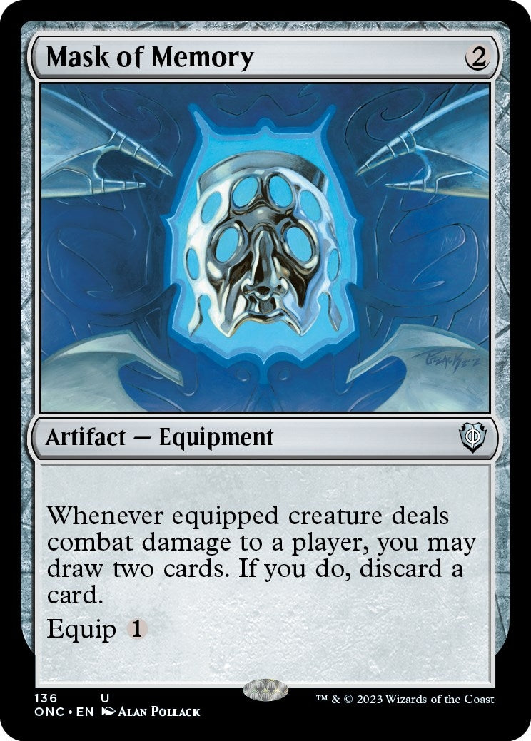 Image for Mask of Memory (136) (ONC) - Magic: The Gathering