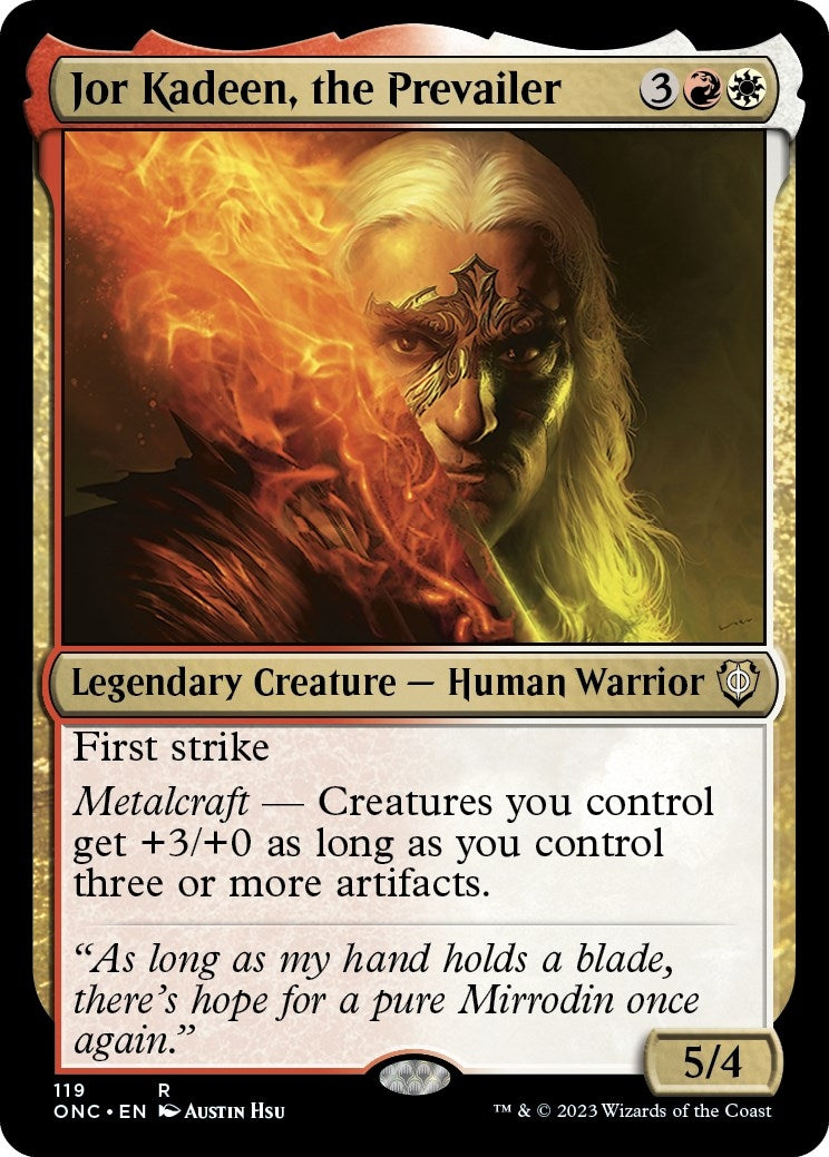 Image for Jor Kadeen, the Prevailer (119) (ONC) - Magic: The Gathering