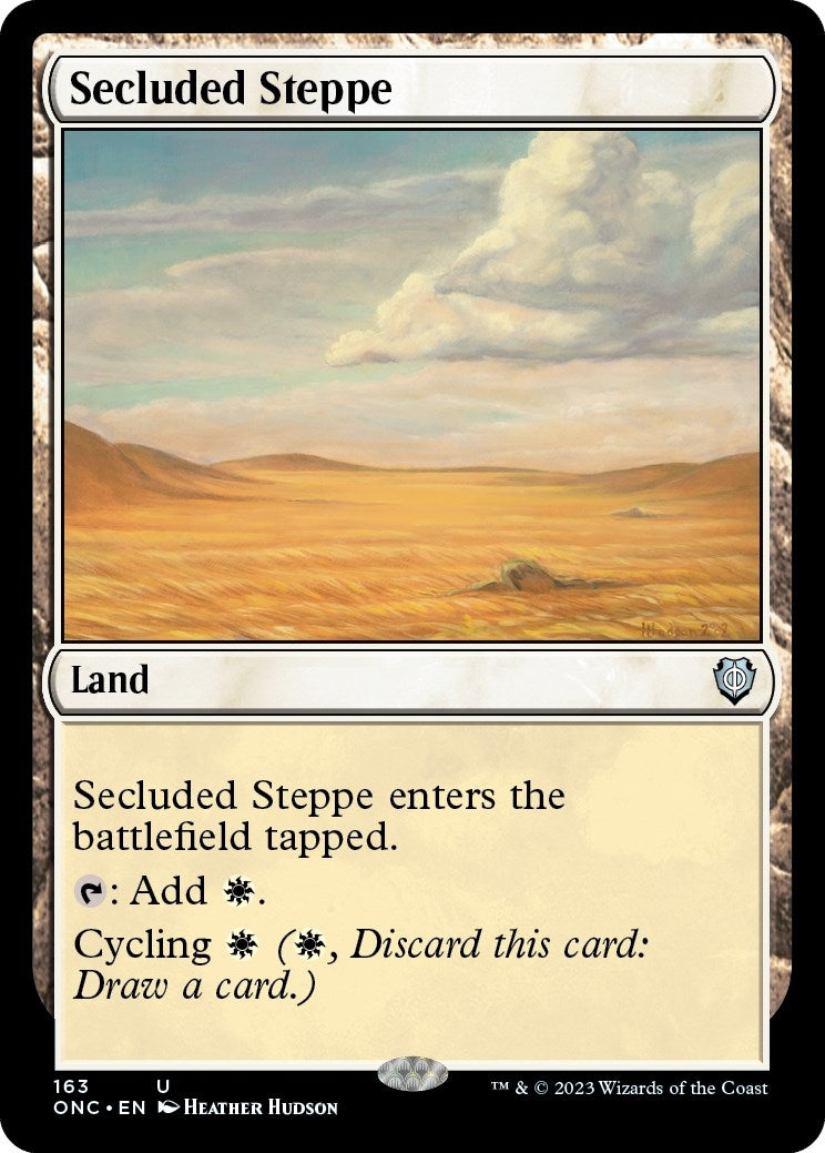 Image for Secluded Steppe (163) (ONC) - Magic: The Gathering