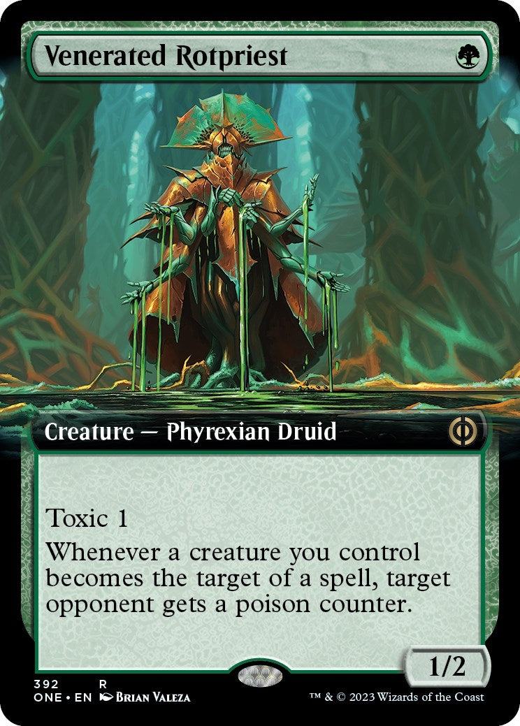 Image for Venerated Rotpriest (Extended Art) (392) (ONE) - Magic: The Gathering