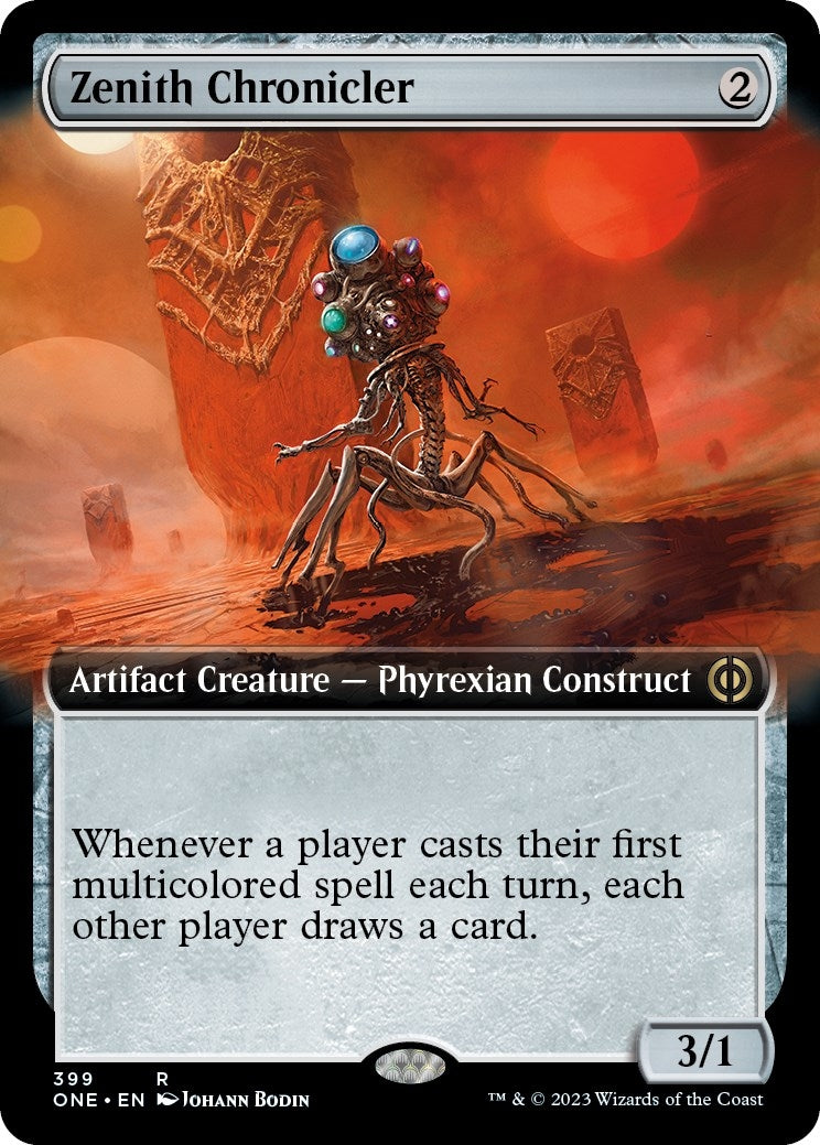 Image for Zenith Chronicler (Extended Art) (399) (ONE) - Magic: The Gathering