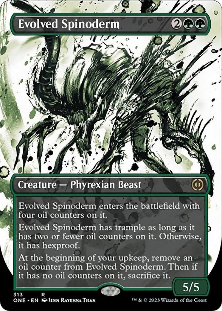 Image for Evolved Spinoderm (Showcase) (313) (ONE) - Magic: The Gathering