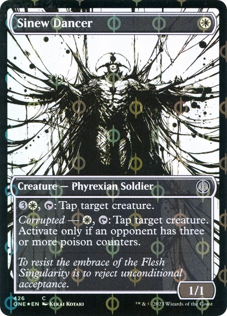 Image for Sinew Dancer (Showcase) (Step-and-Compleat Foil) (426) (ONE) - Magic: The Gathering