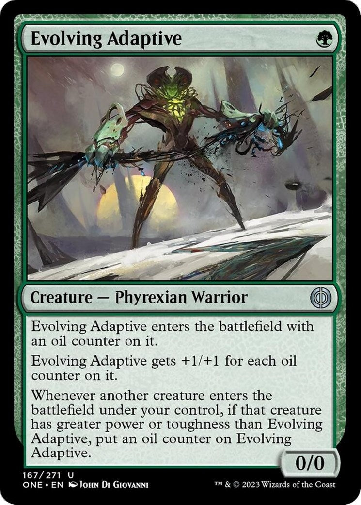 Image for Evolving Adaptive (167) (ONE) - Magic: The Gathering