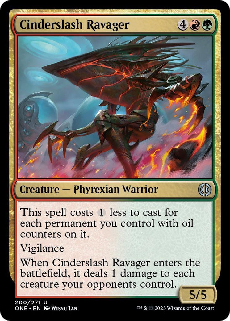 Cinderslash Ravager (200) (ONE) Japanese
