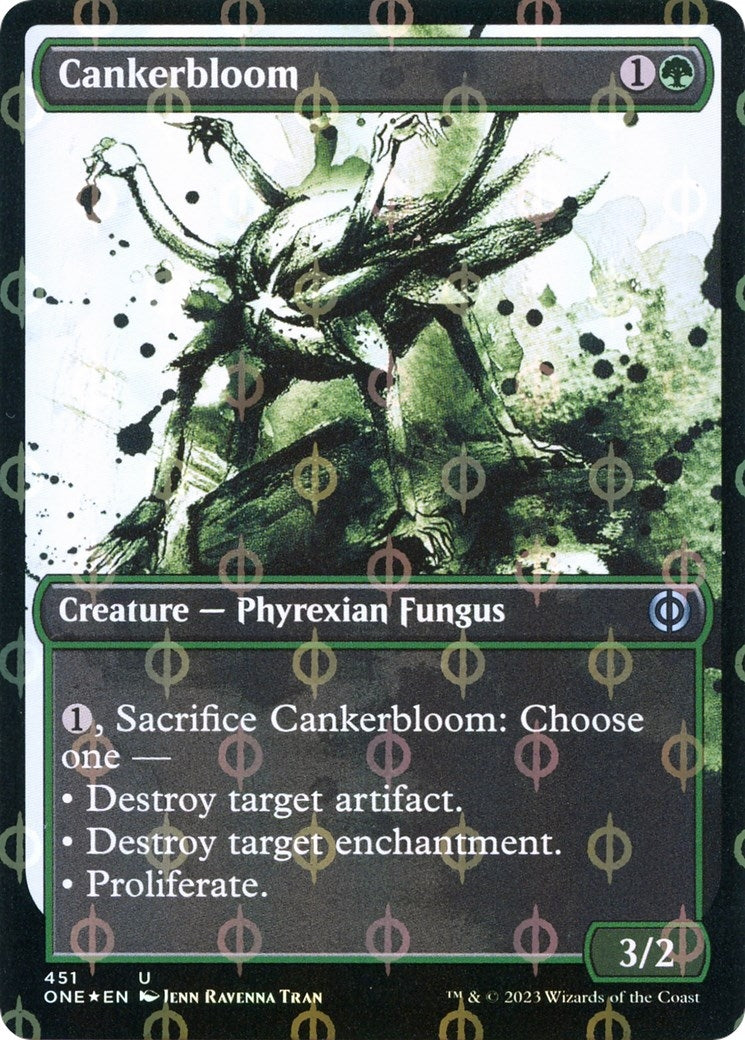 Image for Cankerbloom (Showcase) (Step-and-Compleat Foil) (451) (ONE) - Magic: The Gathering