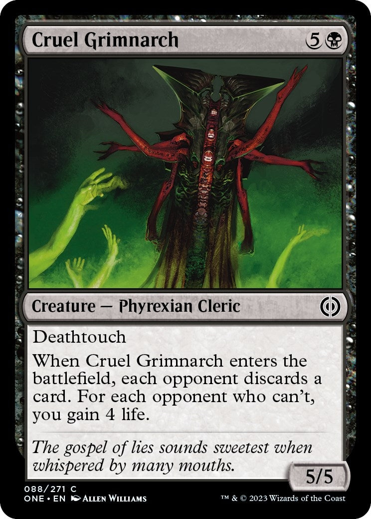 Cruel Grimnarch (88) (ONE) Japanese